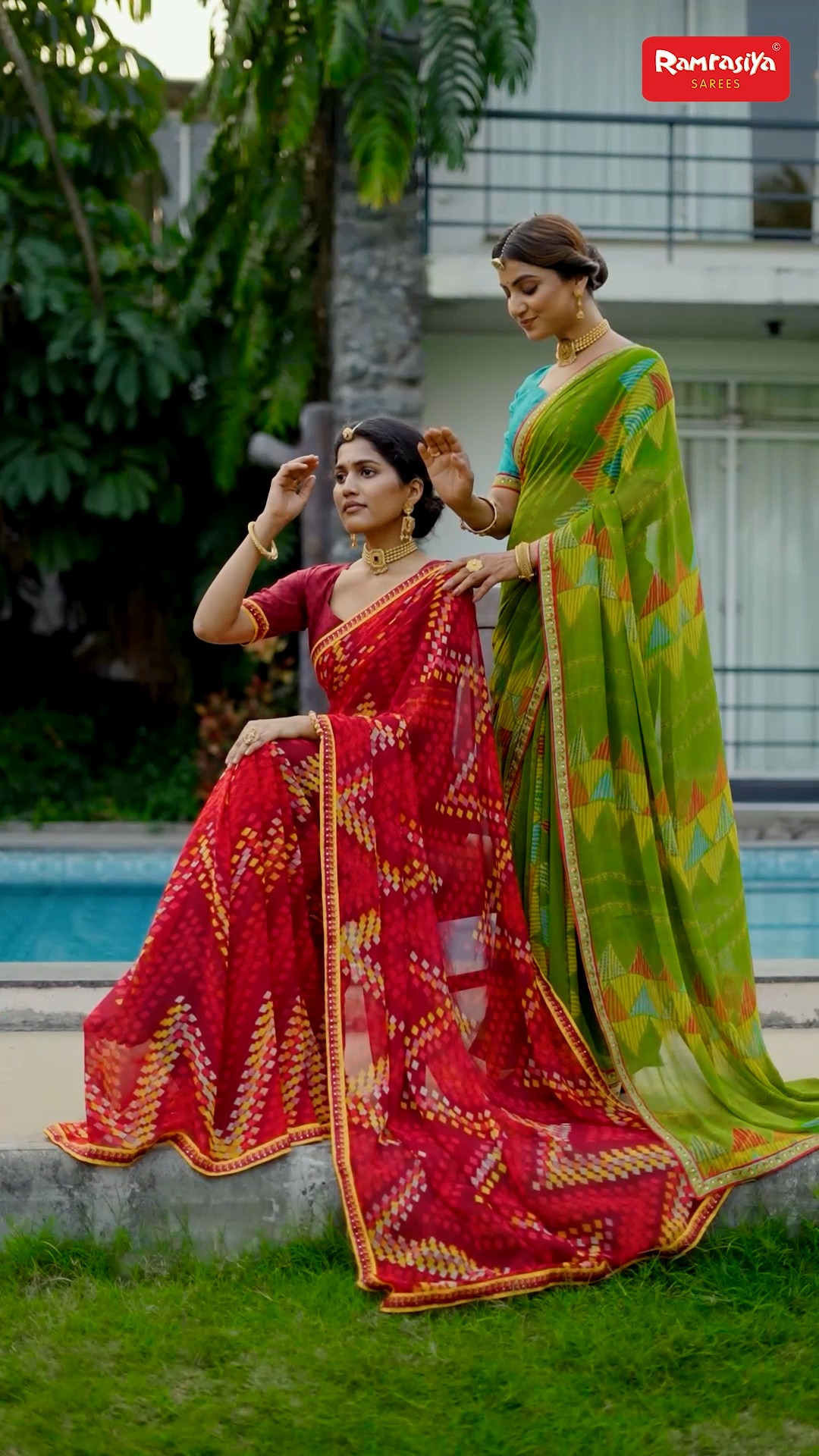 Designer Saree Reel